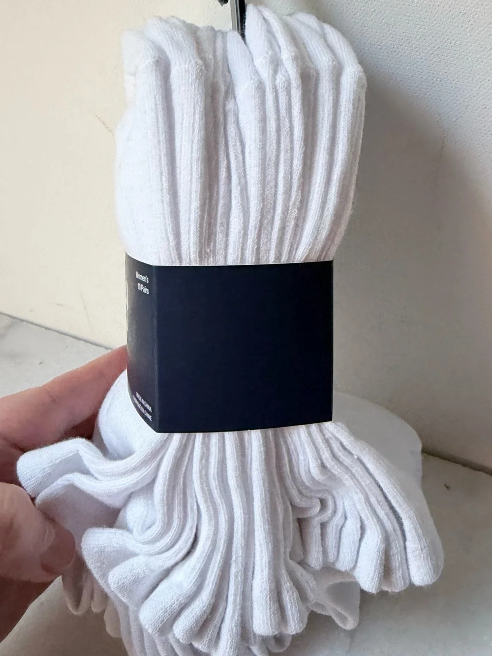 GAP Women's White Cotton Low Cut Socks - 10 Pack